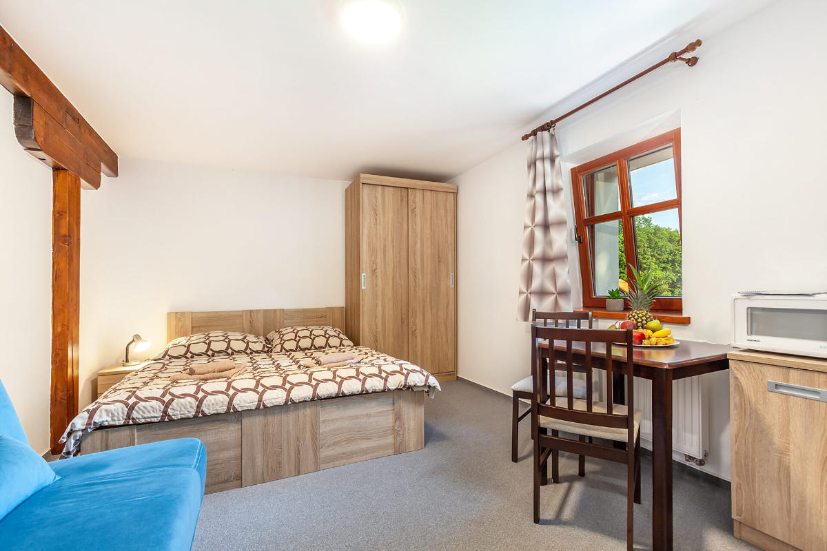 Retreat Bačalský mlýn – pokoj pro 4denní pobyt na Vysočině