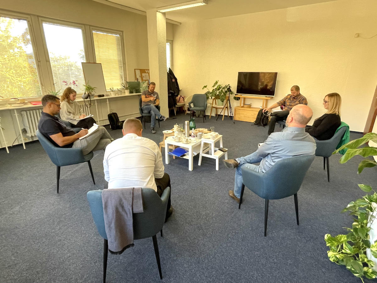 Skupinové sezení zaměřené na podporu wellbeing lídrů a manažerů v Ústí nad Labem