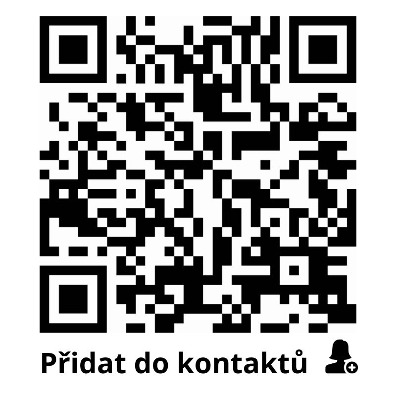 QR kód s kontaktem na Janu Hamplovou pro podporu wellbeing lídrů a manažerů